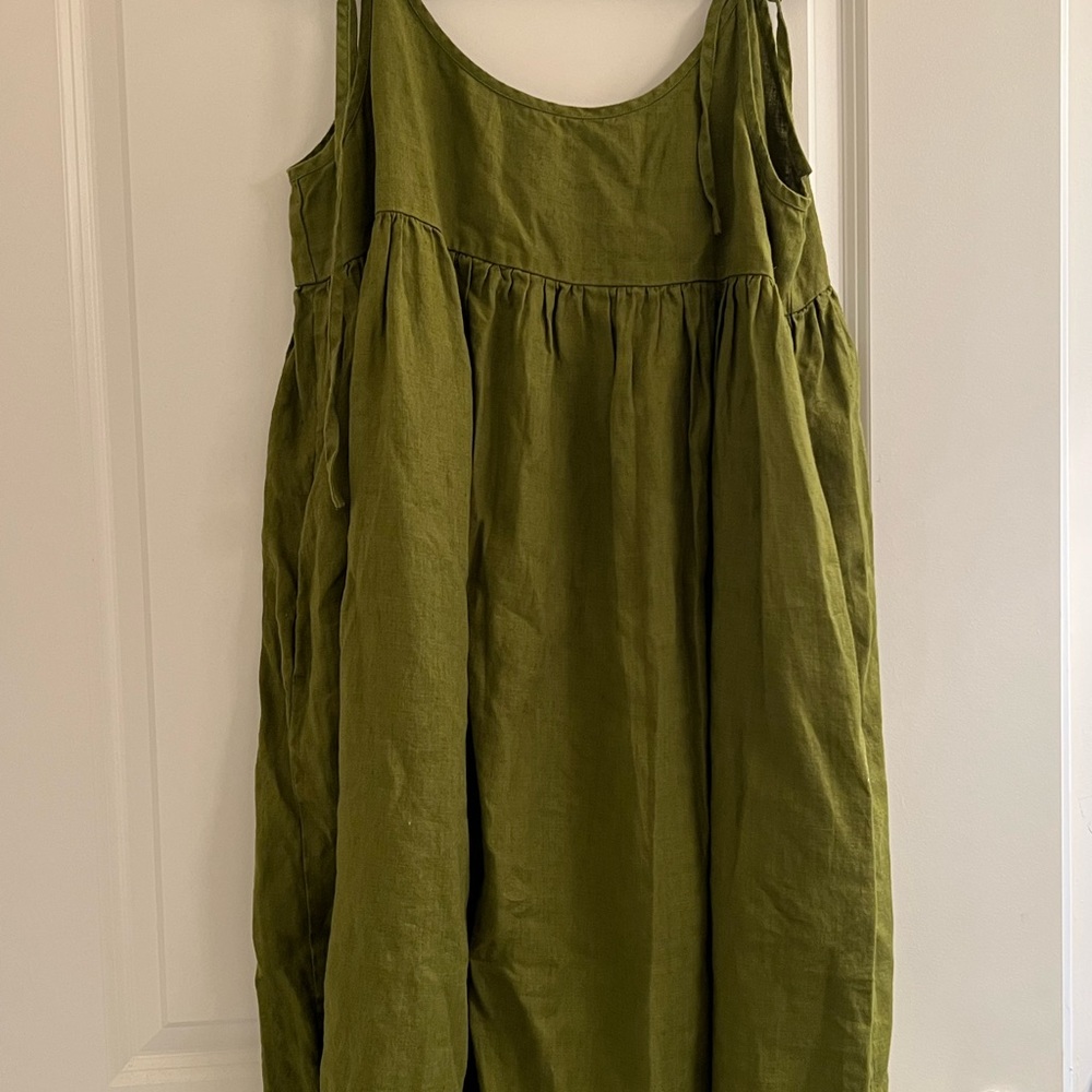 Offon clothing linen tunic dress